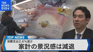 好調な企業決算の陰で表面化する家計の景況感減退【Bizスクエア】