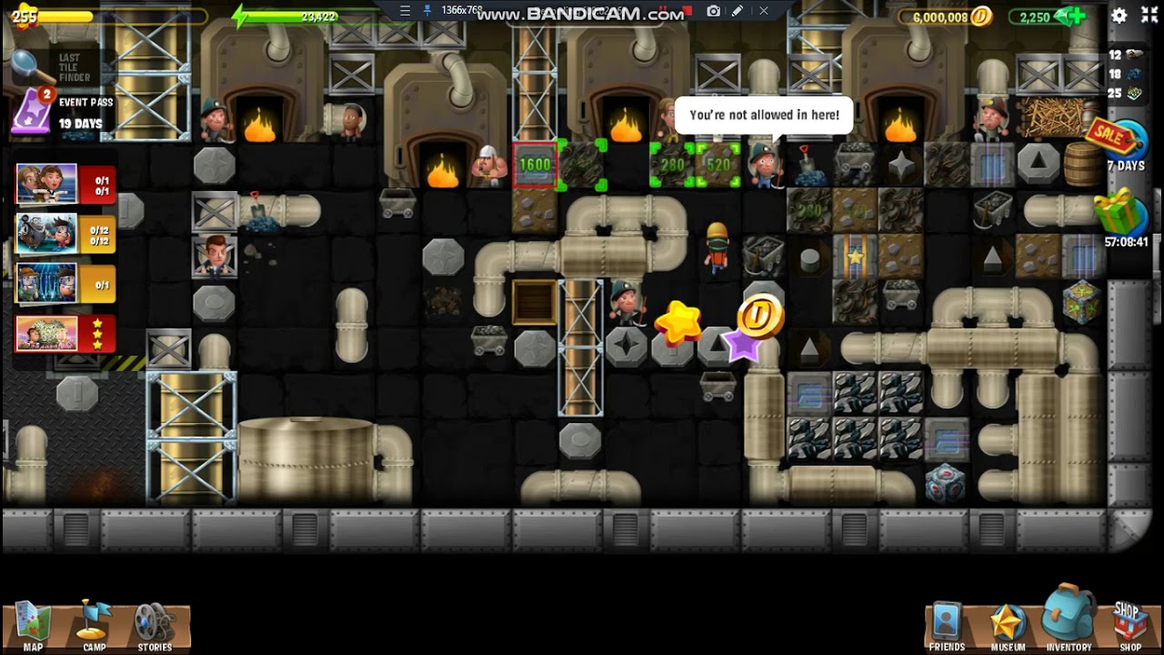 Below Titanic's Deck - Diggy's Adventure