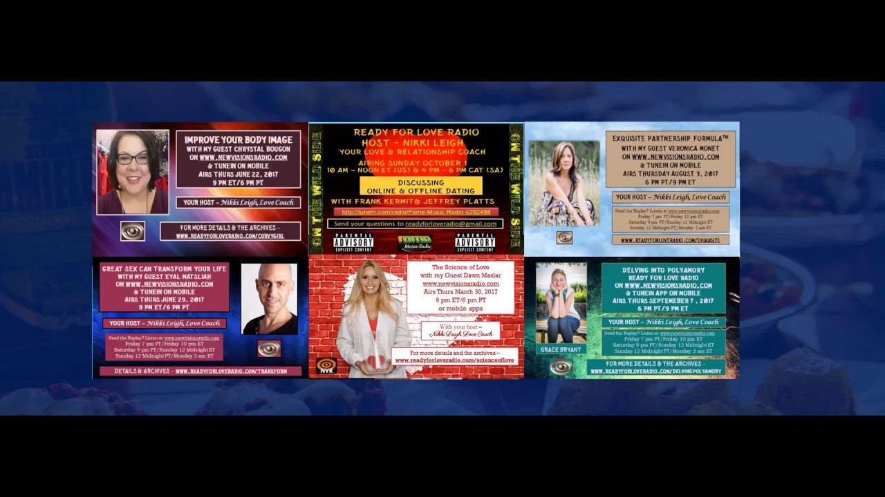 Facebook Cover Video - Ready for Love Radio with Host and Love Coach Nikki Leigh