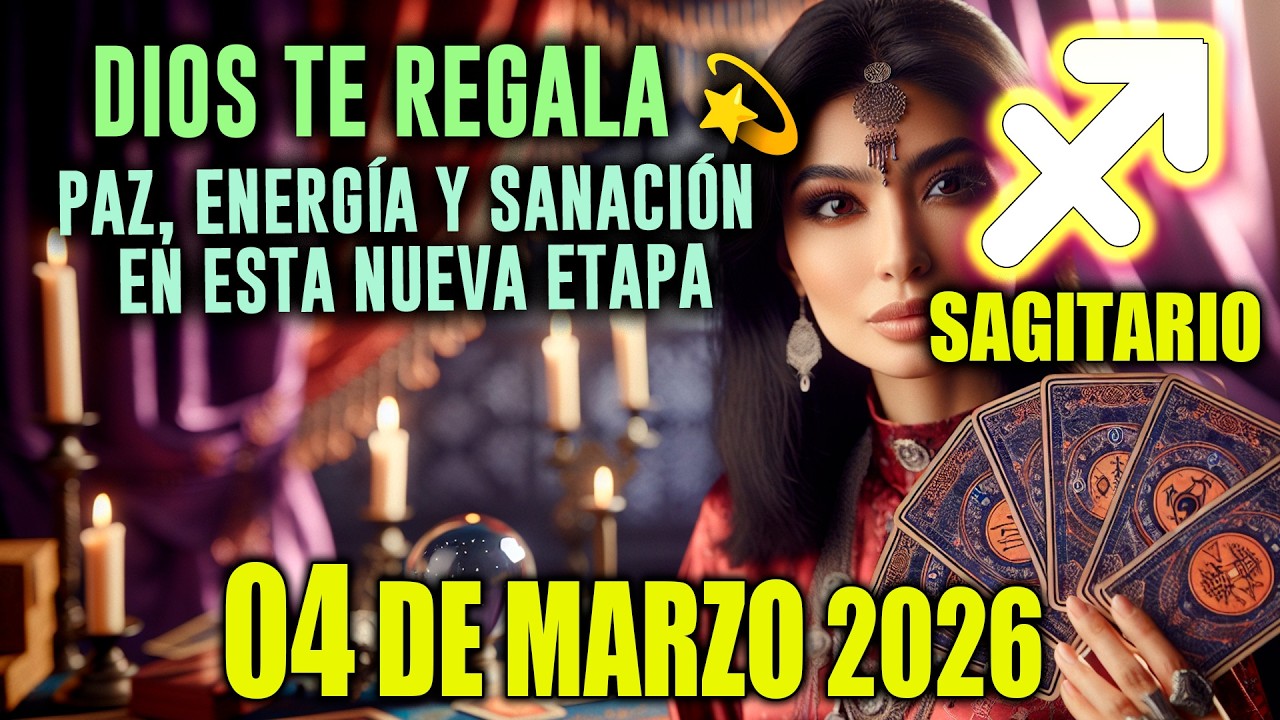Sagitario ♐ DIOS TE REGALA 💫 PAZ, ENERGÍA Y SANACIÓN EN ESTA NUEVA ETAPA horóscopo de hoy