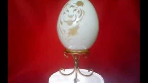 Eggshell Carving Art 2