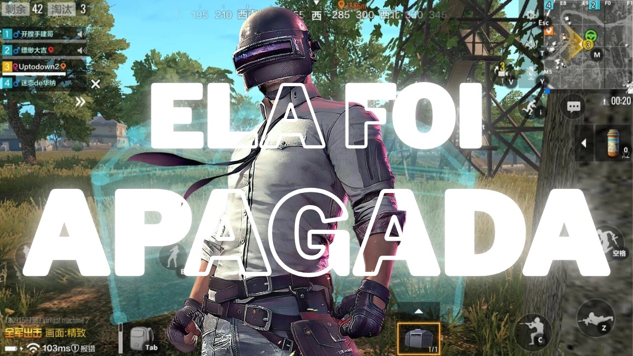 A BIZARRA VERSÃO ESQUECIDA DO PUBG MOBILE (Pubg timi studio)