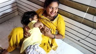 Desi Feeding Vlog Todays Outdoor