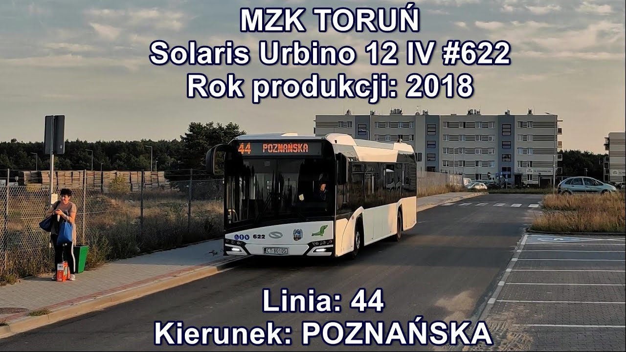 MZK Toruń - Linia 44, Solaris Urbino 12 IV #622