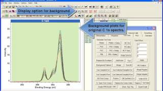 Quantification of High Resolution Spectra to Normalize the Display of Spectra in CasaXPS