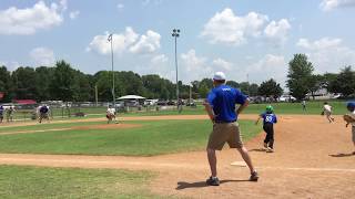 Landon B. Throws To Pearson For 3Rd Out In 4Th Vs Arab Allstars