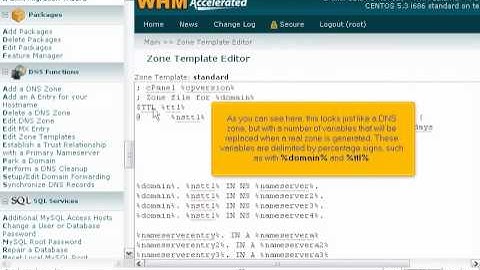 How to edit the DNS zone templates in WHM - Canadian Web Hosting