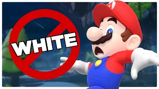 BOWSER'S FURY but I can't touch WHITE!