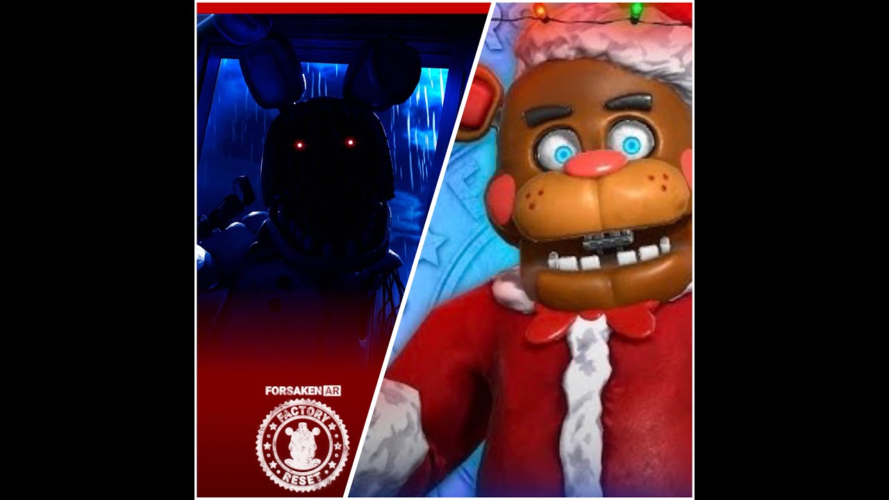 Forsaken AR: Factory Reset || Double Encounters with Withered Bonnie and Santa Freddy!