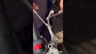 tips for repairing bent motorcycle brakes #tips #popular #viralshorts #shorts