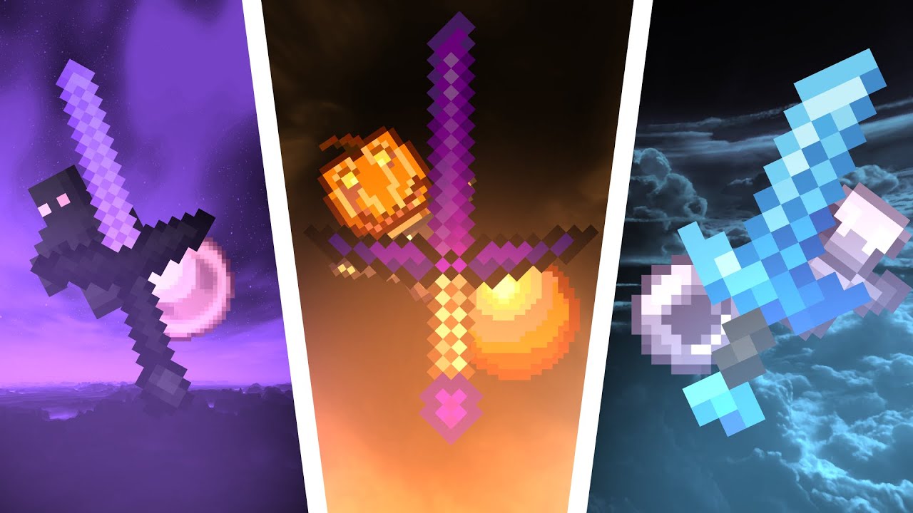 TOP 10 PvP Texture Packs 1.16.5+ - YouTube