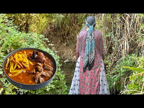Gheymeh Recipe in the Heart of Nature : A Delicious Taste of Nature