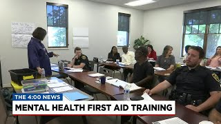Upstate organization holds mental health first aid training