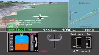 Asiana Flight 214 Crash NTSB Animation