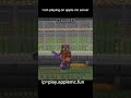 play on applemc server with me join now #minecraft #minecraftshorts