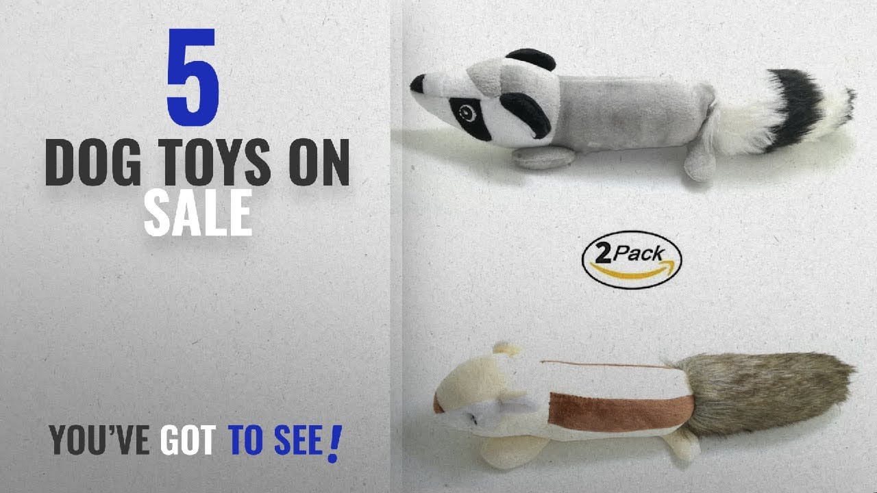 cats inn Top 5 Dog Toys On Sale [2018 Best Sellers]: Squeaker Dog Toys Classic Plush Pet Chew Toy Lovable