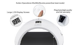 Sun 6 UV/LED nail lamp