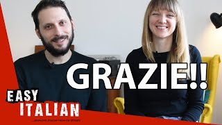 6 Ways to Say GRAZIE | Easy Italian 70