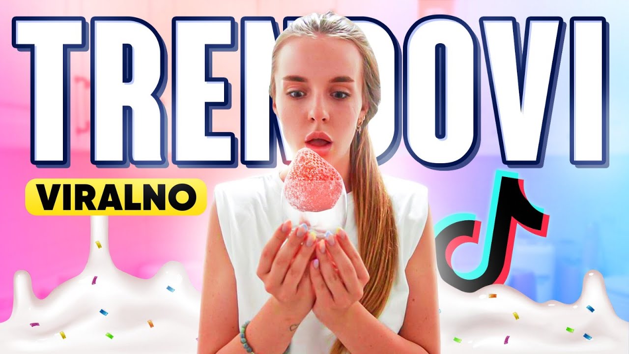 TESTIRAM NAJGLUPLJE TIK TOK TRENDOVE