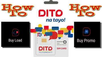 HOW TO BUY LOAD AND PROMO ON DITO SIM Part 2 | Tutorial Vlog | Rodel Alarde
