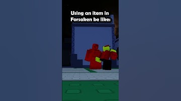 bro just waited for it... 💀😂 #roblox #forsaken #shorts