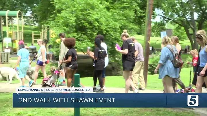 Neighbors come together to 'walk with Shawn' after...