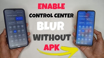 ENABLE Background Blur MIUI 12 Control Centre Without Apk 😯 | No Data Loss 🔥🔥