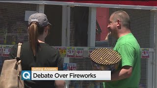 Debate Over Fireworks