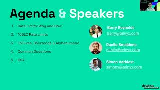 Tech Talk: SMS & MMS Rate Limits | Telnyx screenshot 1