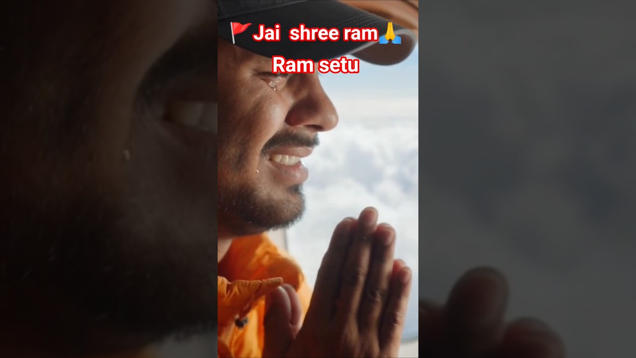 😭🚩Flying Over Ram Setu ✈️🙏! Jai Shree ram🚩