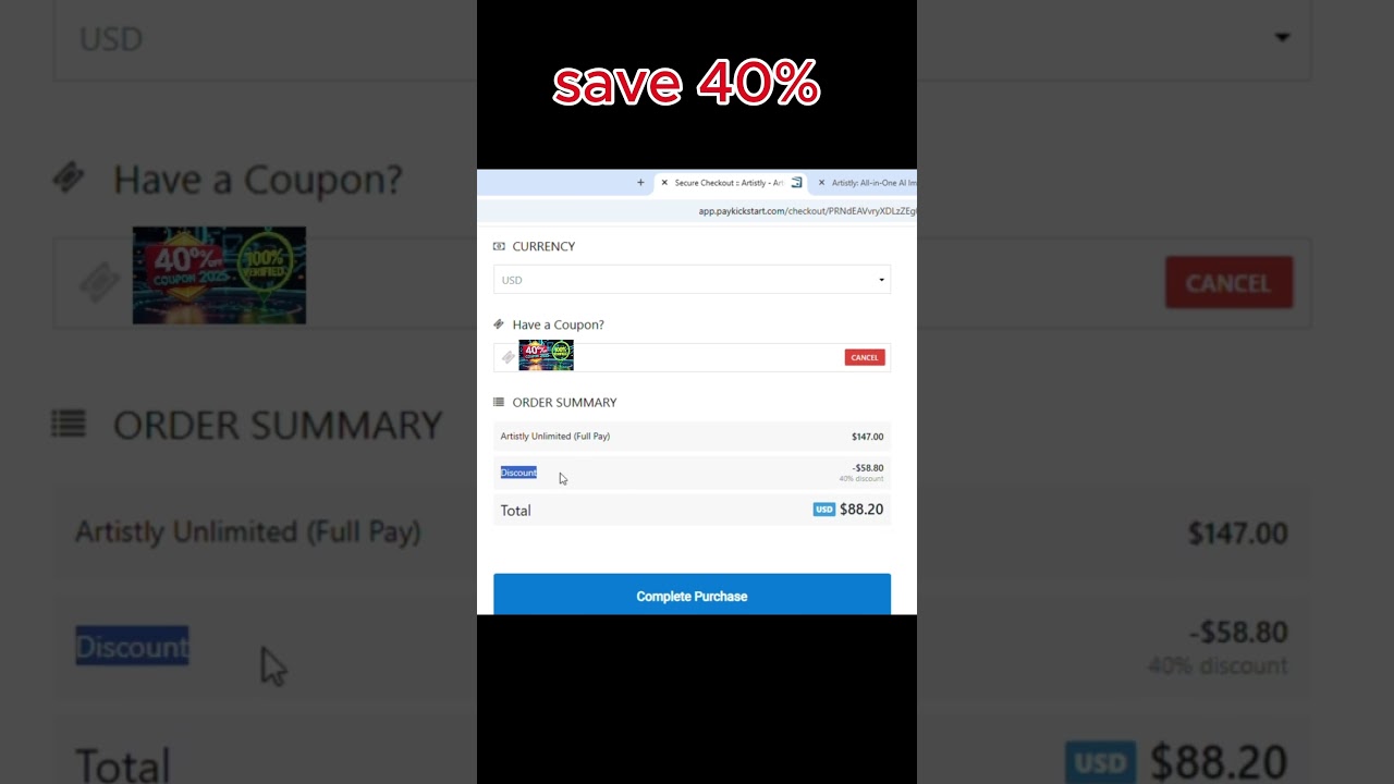How to Use the Artistly AI Coupon – 40% OFF Guide