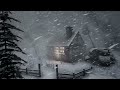 Incredibly strong blizzard for sleep 10 hours | Black Screen Snowstorm & Wind Noise 2026