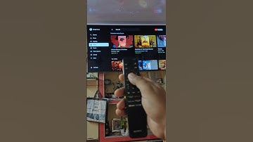 How to open Youtube On a sony andriod tv | #shorts