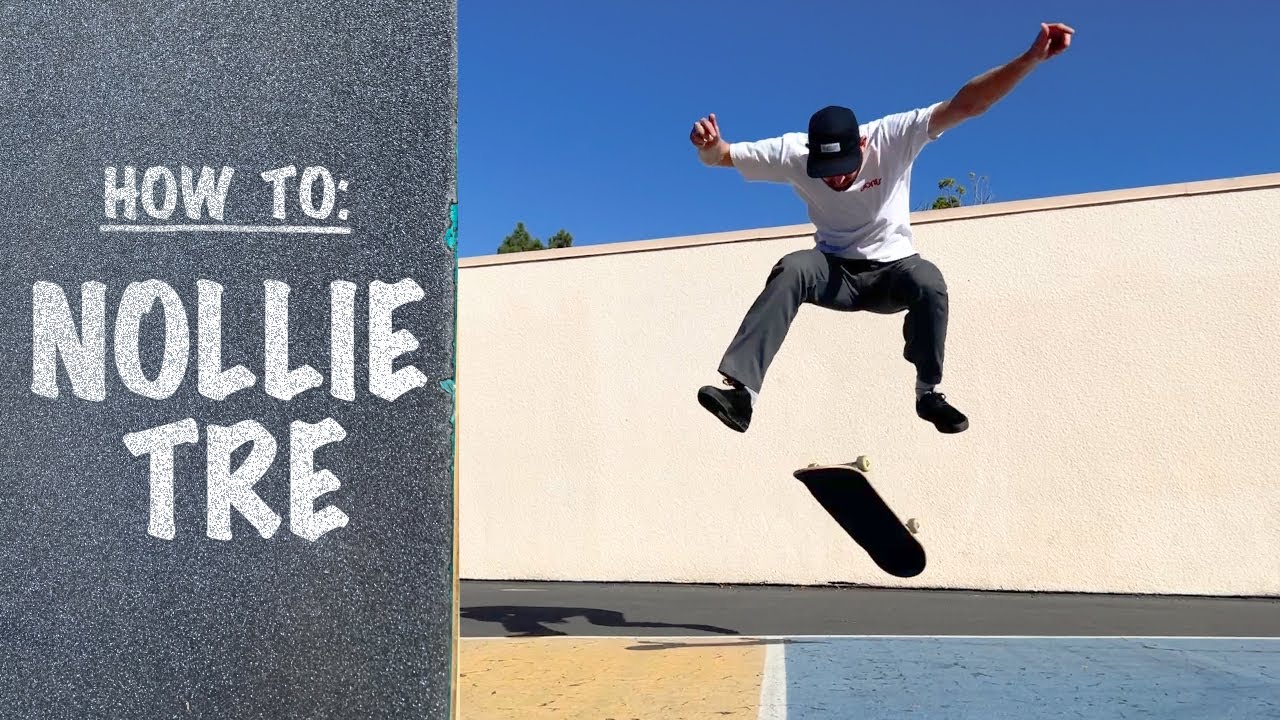How To: NOLLIE TREFLIP (Unexpected Foot Placement) | Nollie Treflip Tutorial