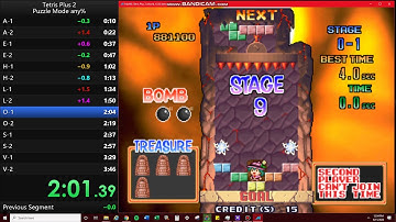 Tetris Plus 2 Puzzle Mode Any Percent 3m 32s