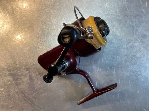 Vintage Spinning Reel Or Work Of Art? Polished Aluminum Restored