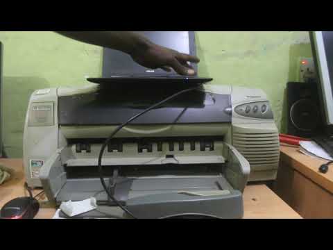 How to install HP deskjet 1220c printer driver