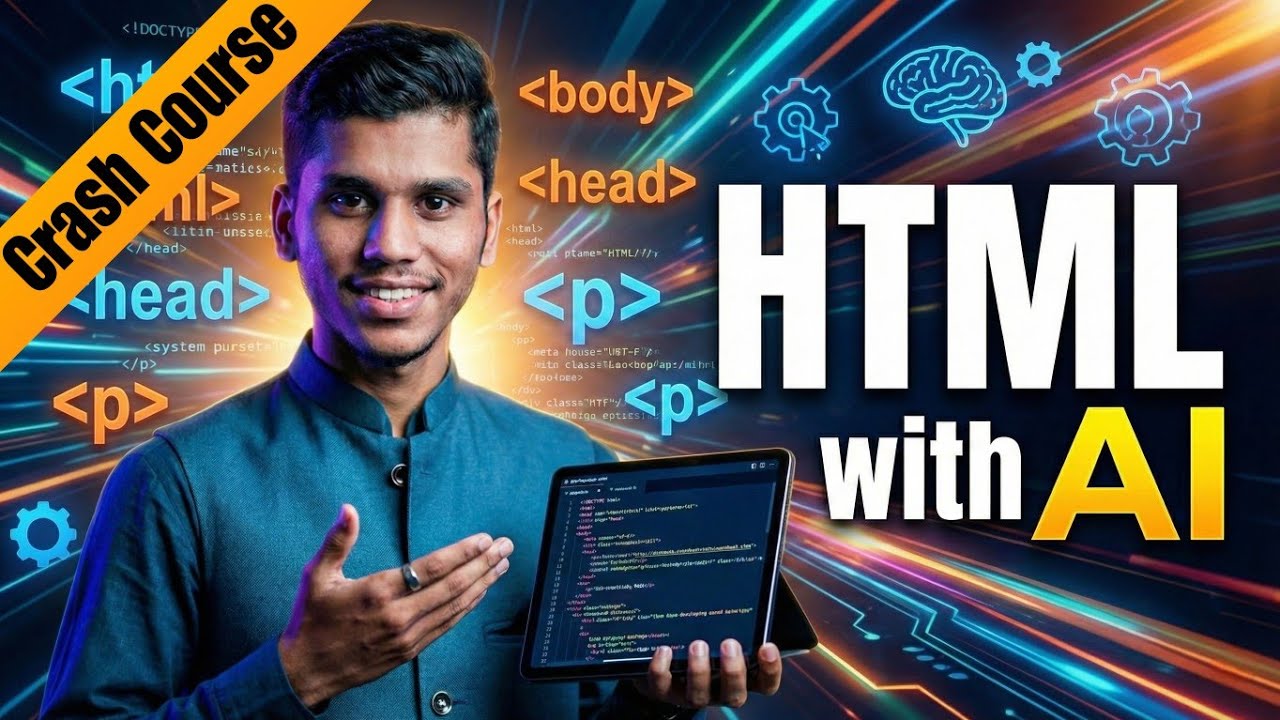 HTML Complete Toturial For Beginners | HTML course with AI