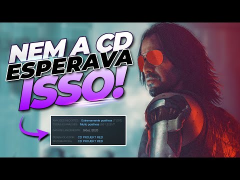 Cyberpunk 2077 conquistou novo feito histórico na Steam! Tem certo ou errado nessa história?