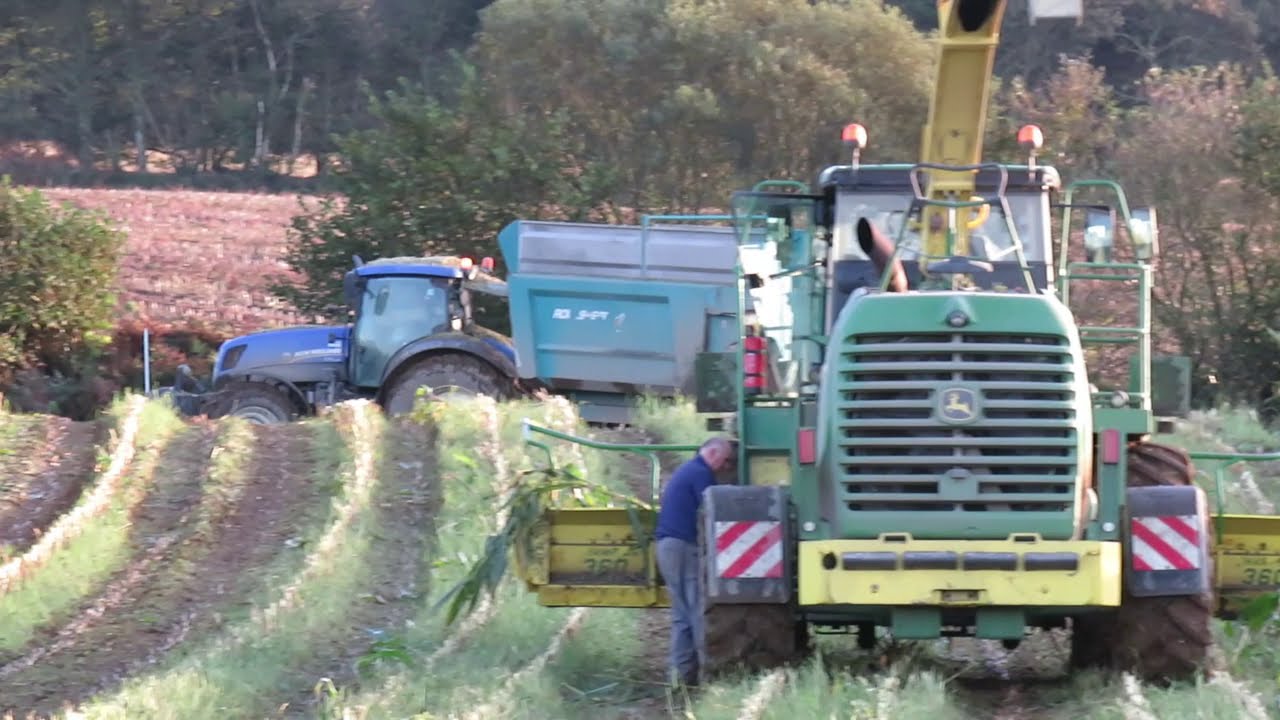 Ensilage Maïs 2020/ETA LE BERRE/ Chantier Ensileuses John Deere 7450