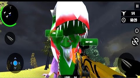 wild dino hunting zoo hunter game android gameplay part - 7