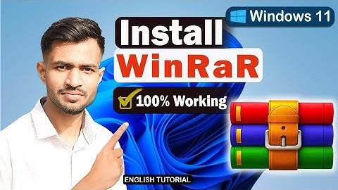 How to Download & Install WinRAR in 2025 | WinRAR  Step by Step Guide (English) ⚡