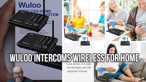 Wuloo Intercoms Wireless for Home