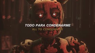 Es impresionante lo bien que combina esta cancion con Springtrap | FNAF| TikTok (Sub Español\/Lyrics)