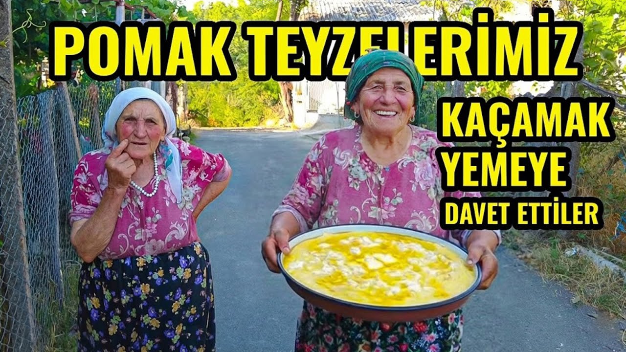 POMAK TEYZELERİMİZ KAÇAMAK YEMEĞE DAVET ETTİ BULGARİSTAN KÖY HAYATI BULGARİSTAN KÖYLERİ GEZİSİ 2025