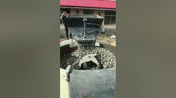 Self Loading Concrete Pan Mixer