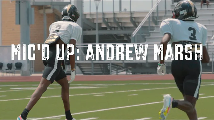 The Best Freshman WR In The Nation ! | Mic'd up wi...