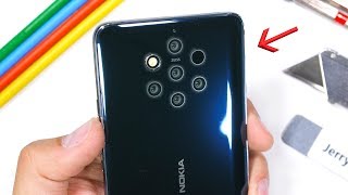 This Smartphone has 7 Cameras?!  Nokia 9 Durability Test