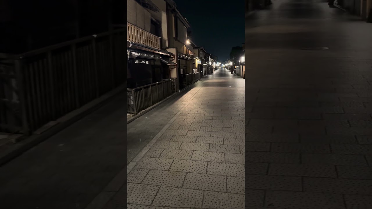 Midnight Kyoto hits different. 🌙🇯🇵 | 真夜中の花見小路 #travel