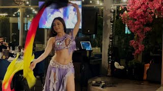 4K-HDR - THE BEAUTIFUL OF BELLY DANCE- AMAZING NIGHT IN NIGHT CLUB CAFE   أجمل رقص الشرقي في اليل